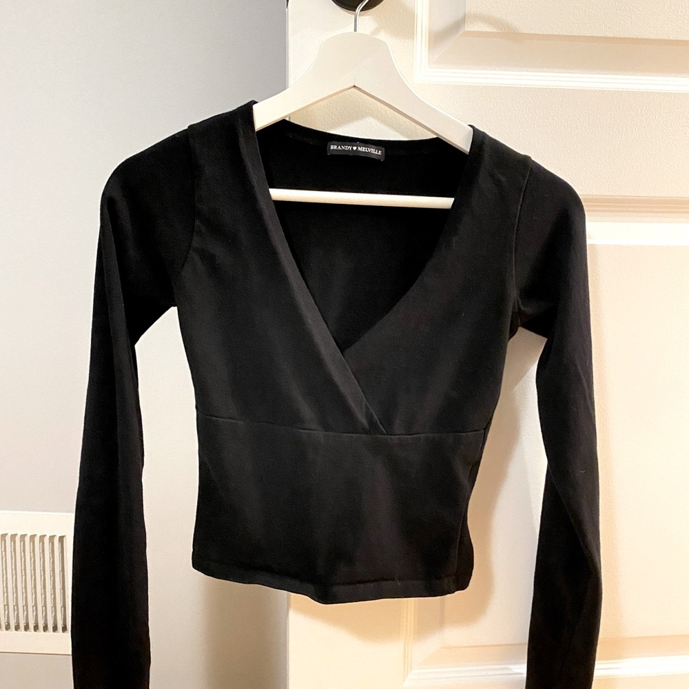 Brandy Melville wrap long sleeve